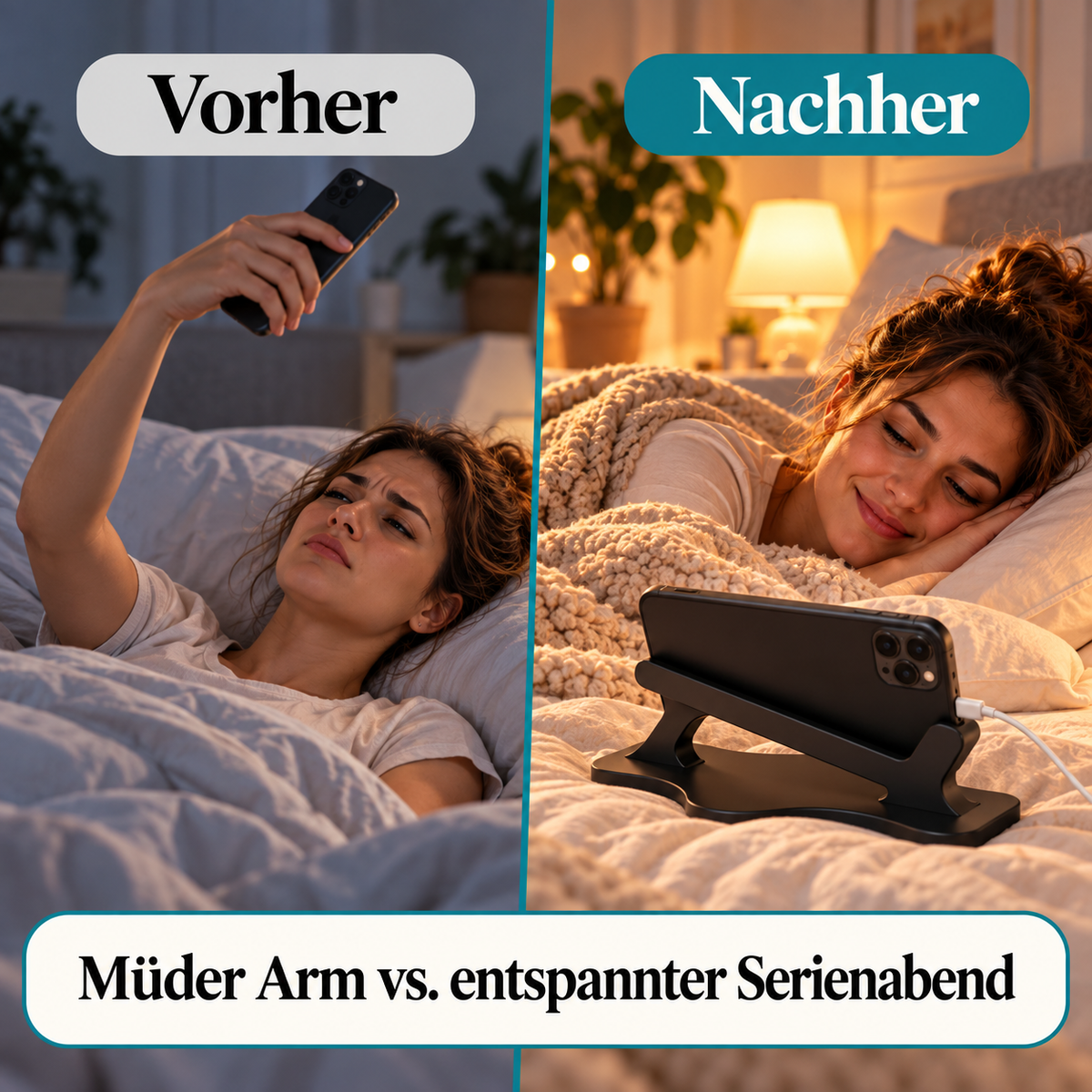 CozyHold – Handyhalterung für Bett & Sofa