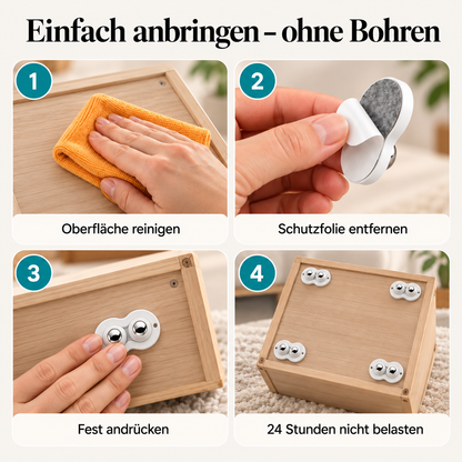MoveMate    Selbstklebende Möbelrollen